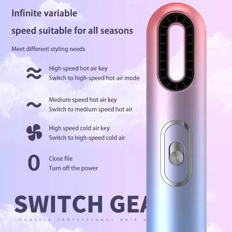 Gradient Leafless Hair Dryer